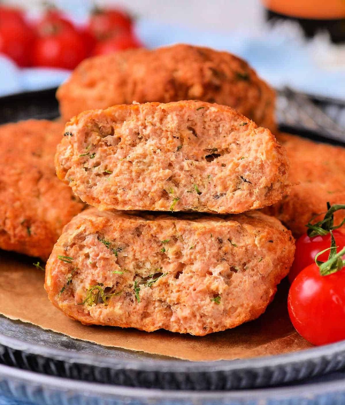 Air Fryer Salmon Patties
