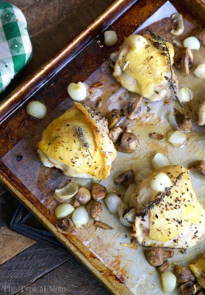 oven baked chicken thighs