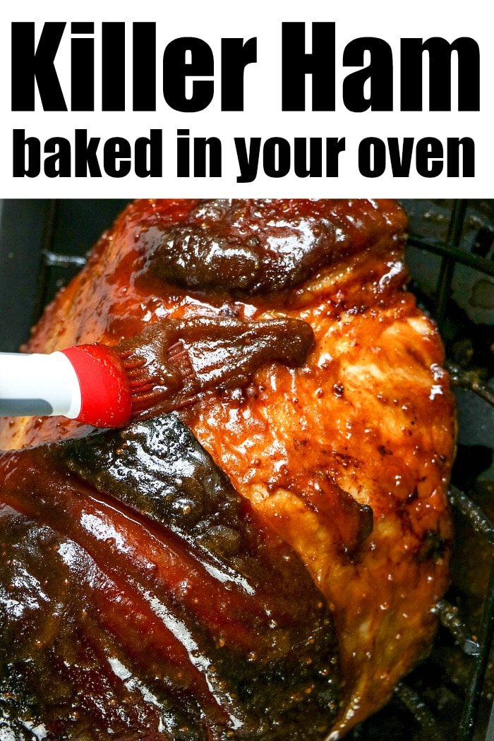 Bourbon Glazed Ham