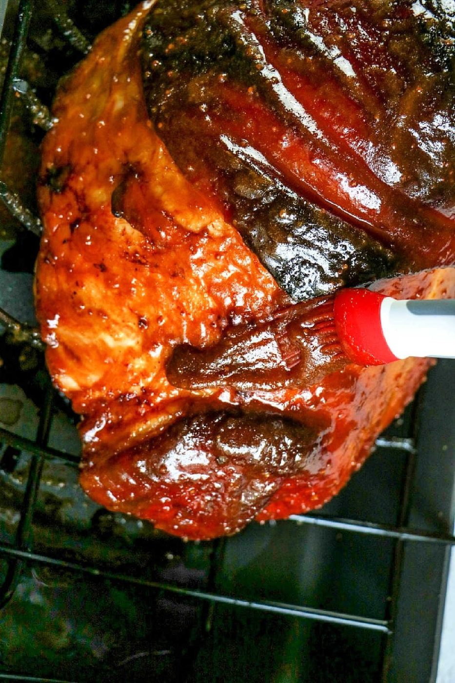 Bourbon Glazed Ham