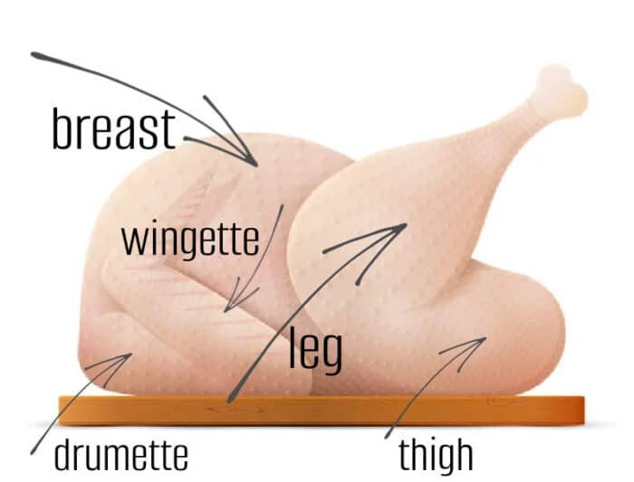 parts of a turkey