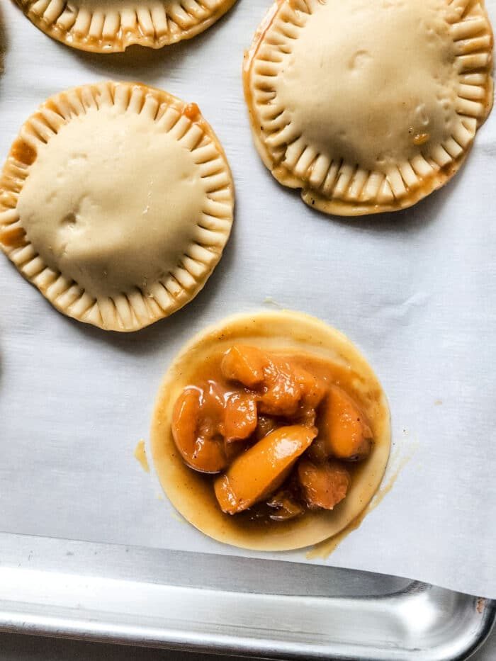Air Fryer Peach Hand Pies