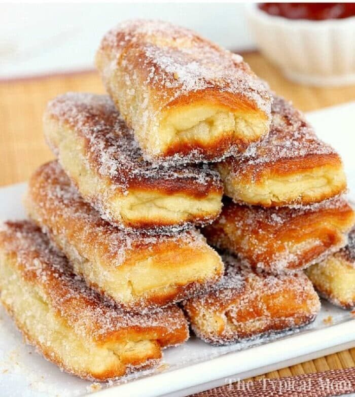 Peanut Butter and Jelly Donuts with Crescent Rolls