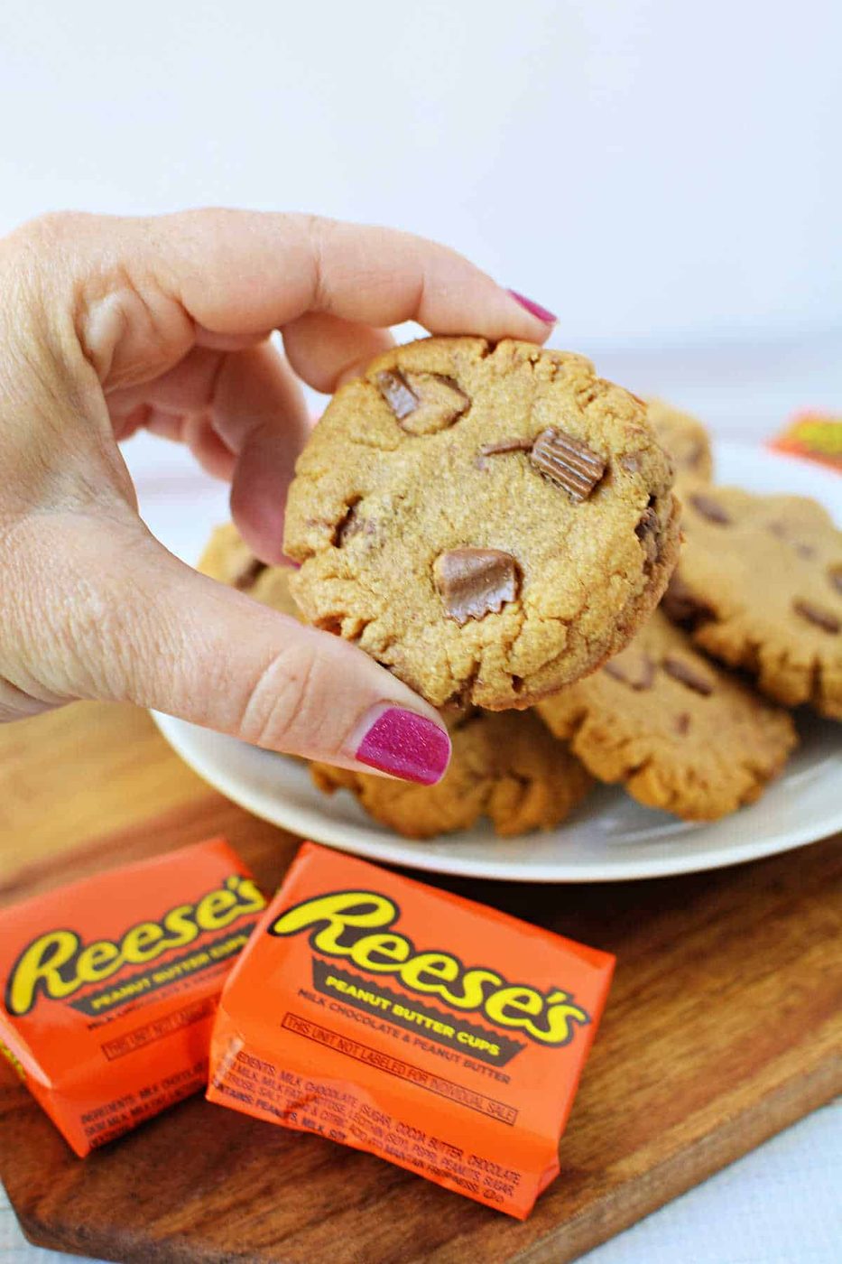 Peanut Butter Cookies, plus Peanut Butter Cups
