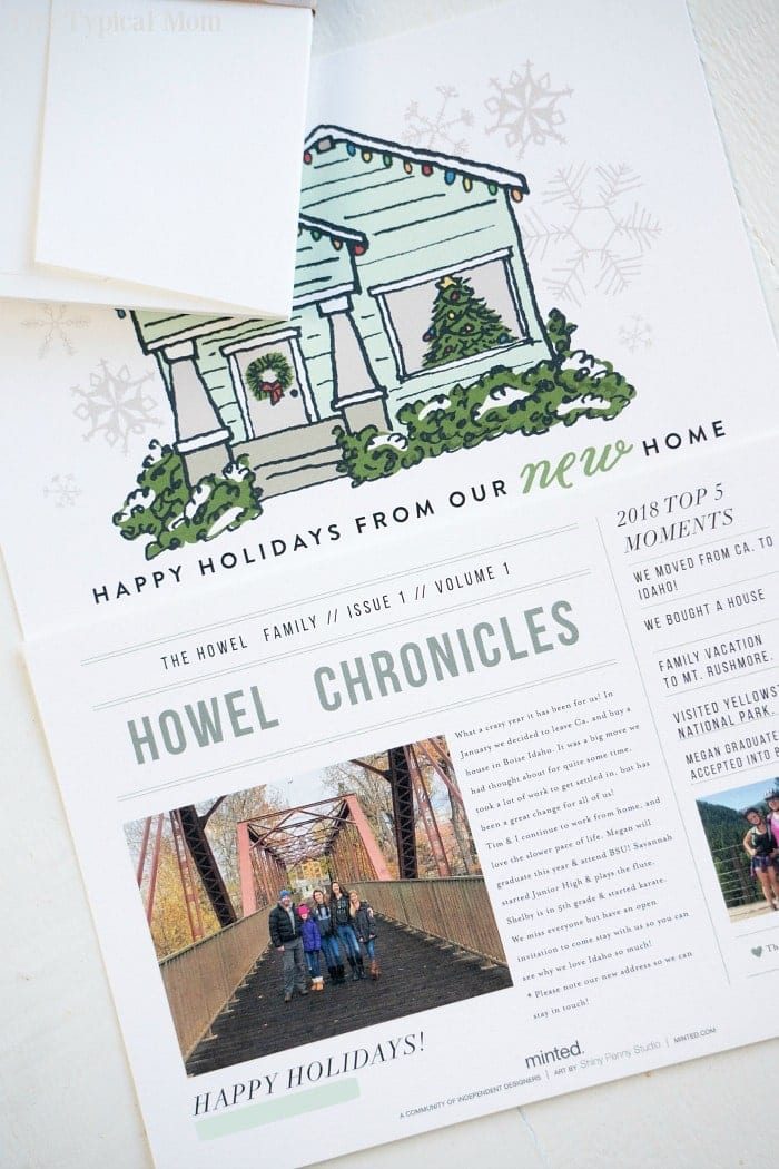 $25 Off Minted Personalized Holiday Cards