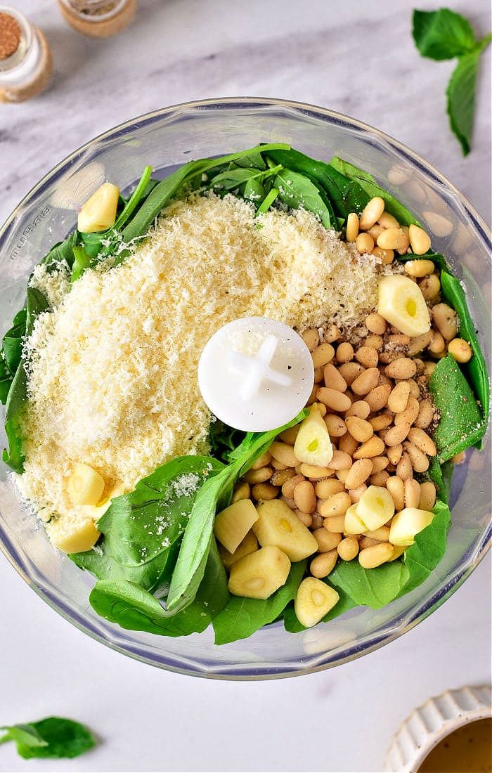 How to Make Pesto with Pine Nuts
