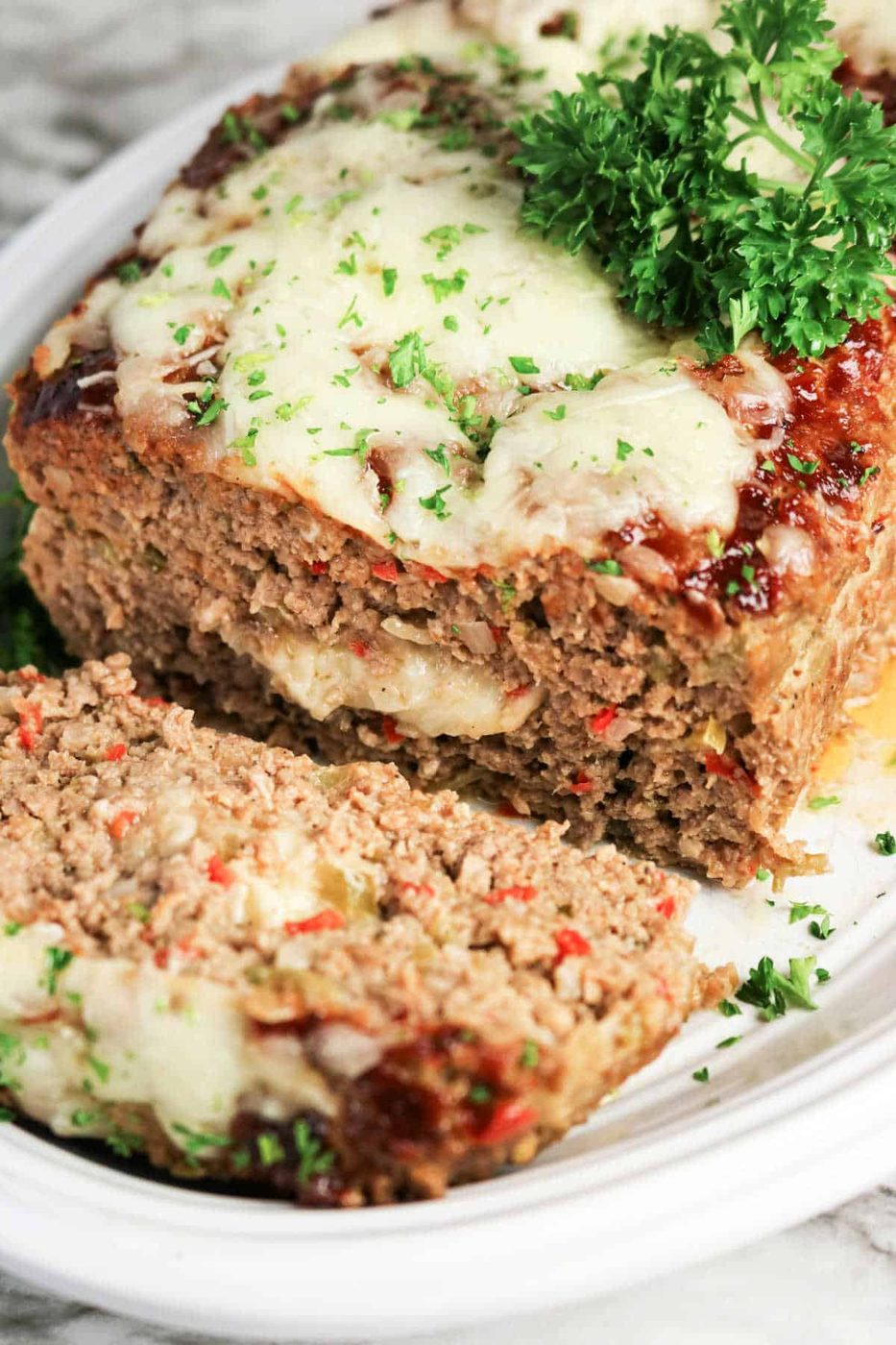 Philly Cheesesteak Meatloaf