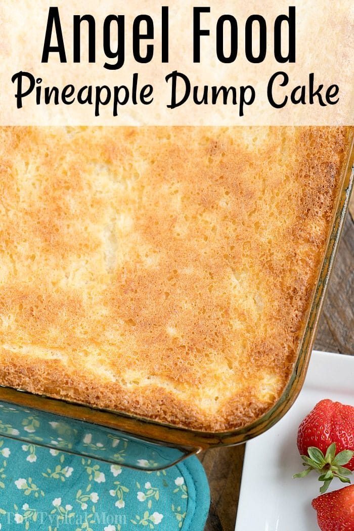 angel food dump cake