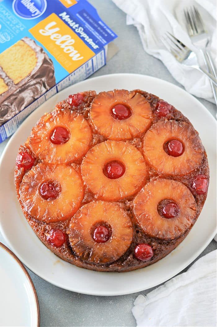 Cake Mix Pineapple Upside Down Cake