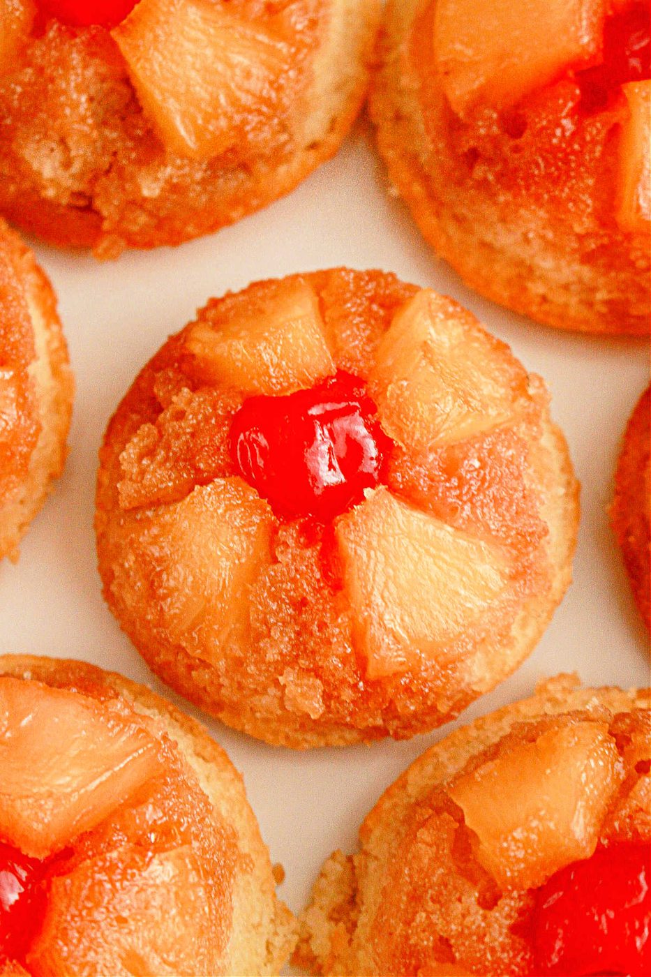 Cake Mix Pineapple Upside Down Cupcakes