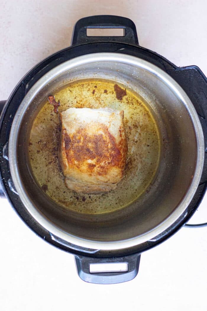 How long to cook 2 lb pork roast in Instant Pot
