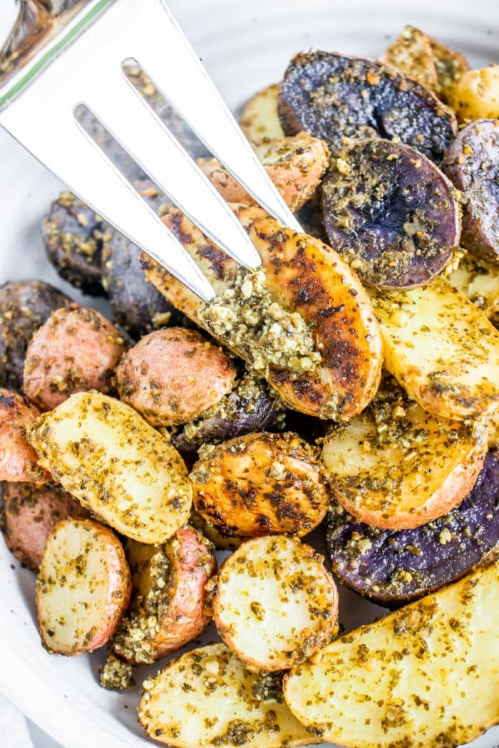 Pesto Potatoes