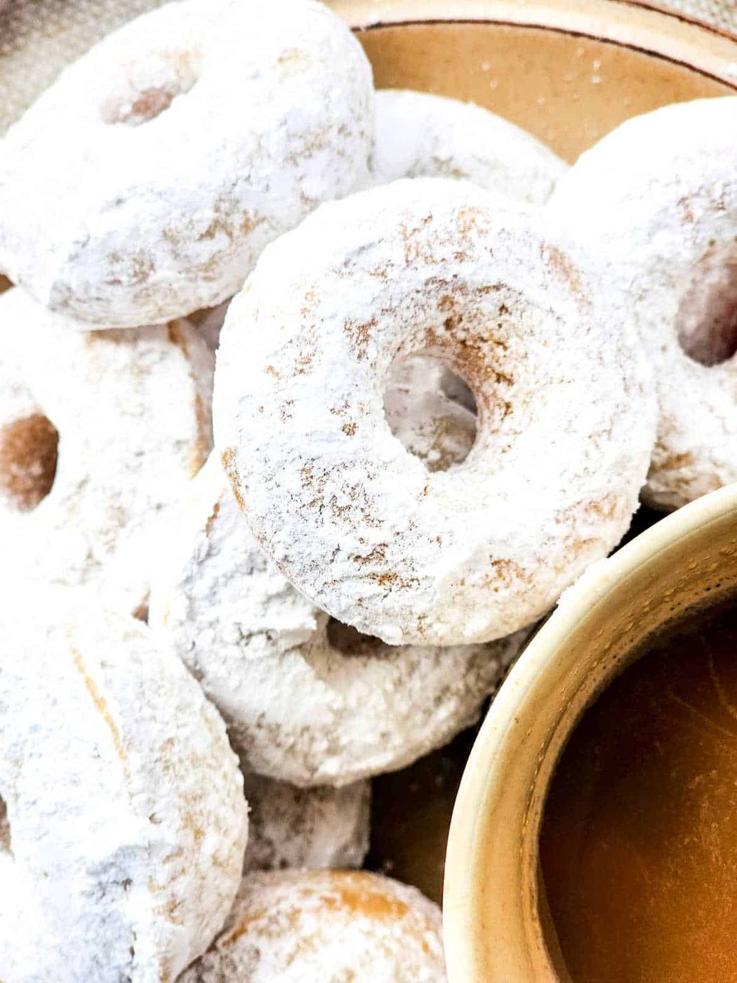 Powdered Sugar Donuts