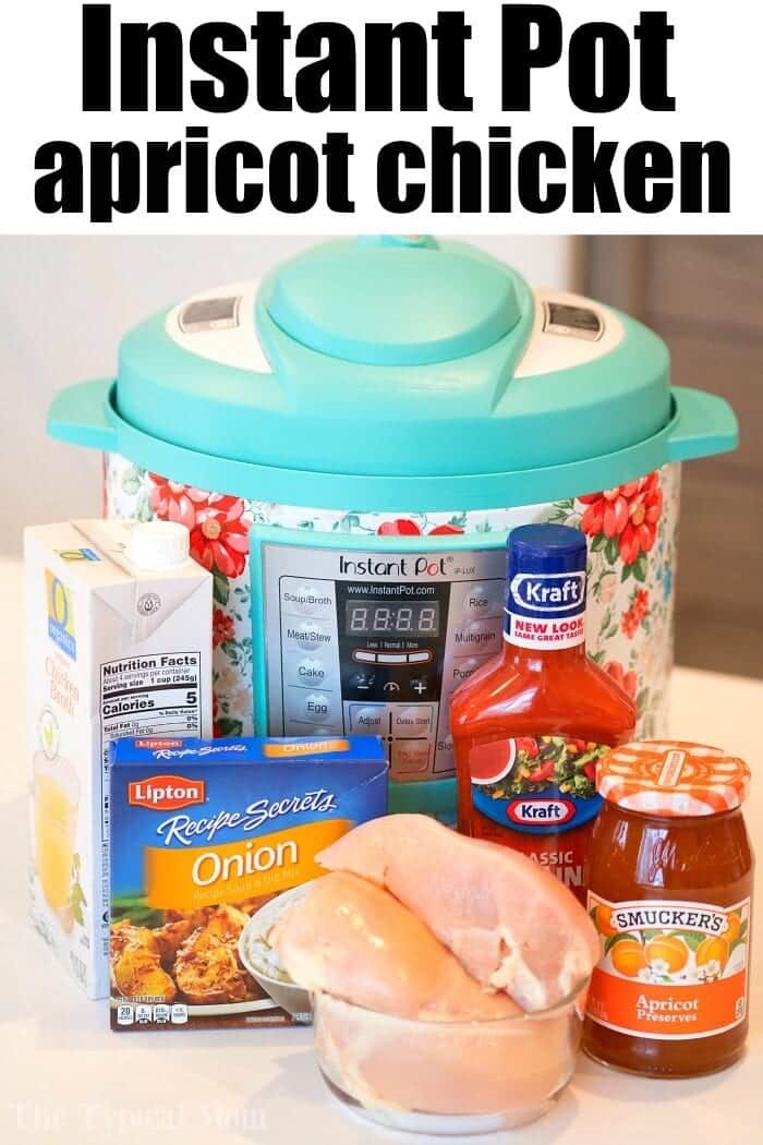instant pot apricot chicken