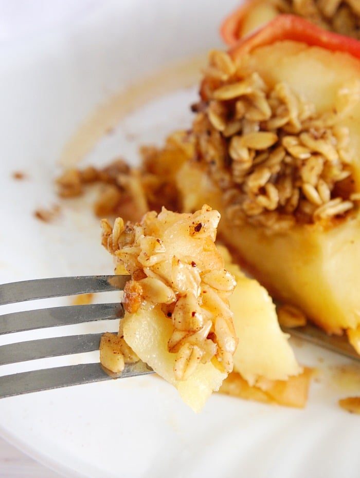 crockpot express baked apples