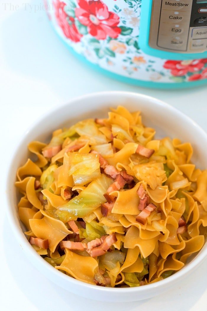 instant pot cabbage and noodles