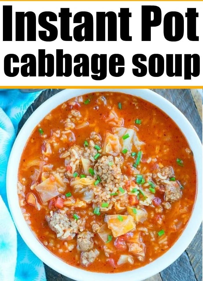 instant pot stuffed cabbage soup