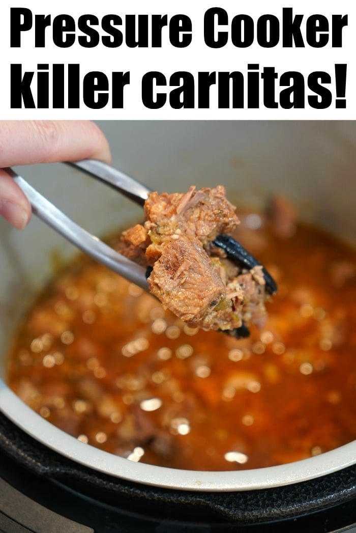 pressure cooker carnitas