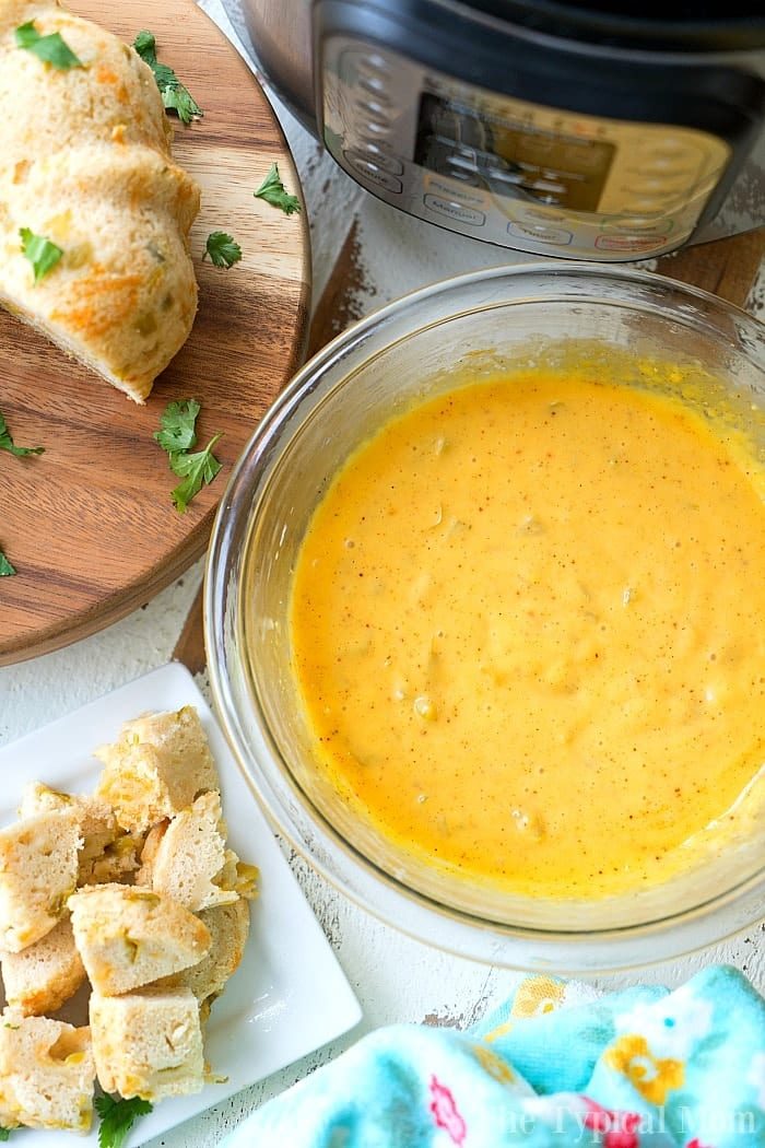 Pressure Cooker Cheese Fondue 4