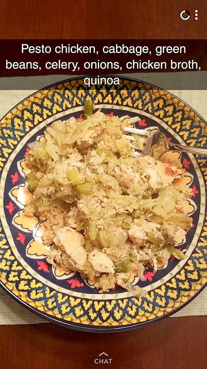 cabbage chicken casserole