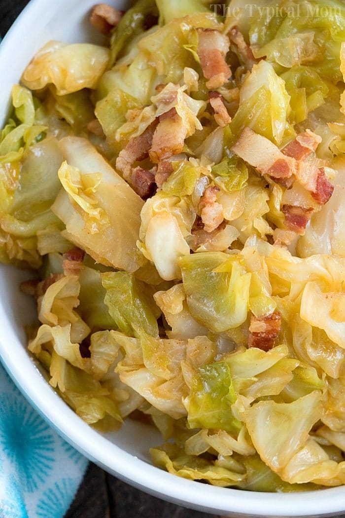 Pressure Cooker Fried Cabbage 2