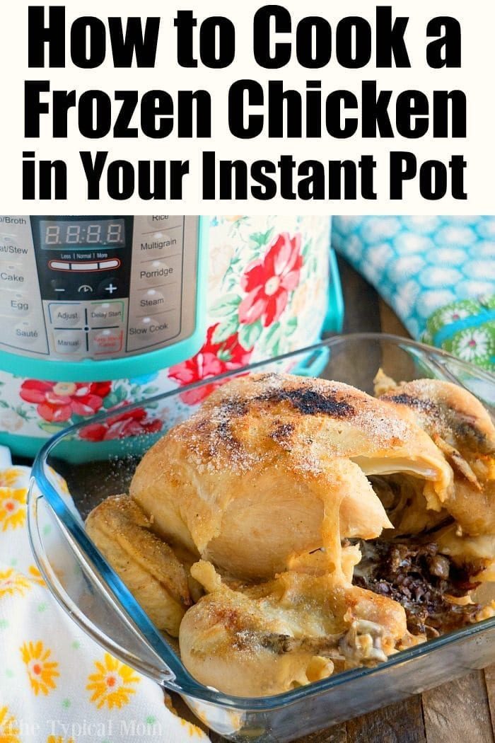 Pressure Cooker Frozen Whole Chicken 2