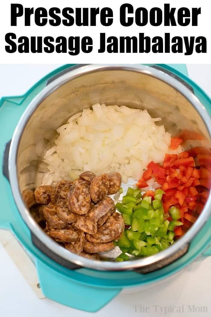 how to cook jambalaya in pressure cooker