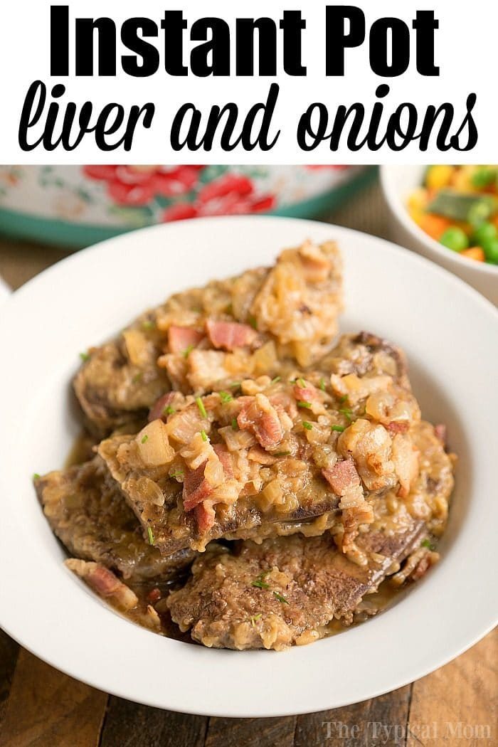 instant pot liver and onions