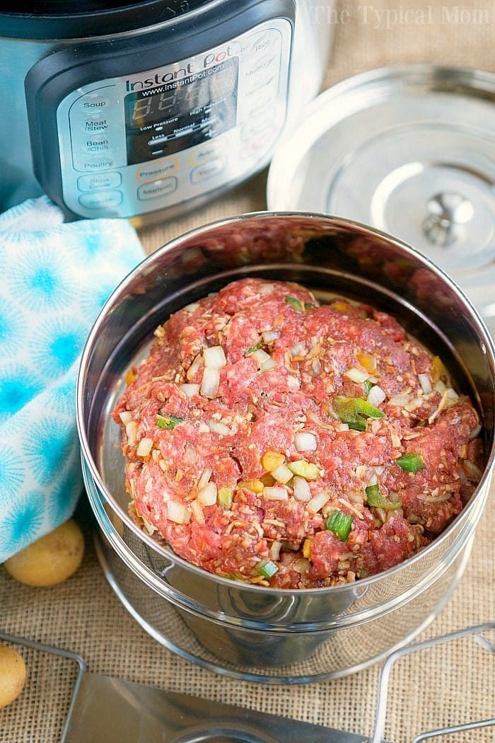 pressure cooker meatloaf and potatoes
