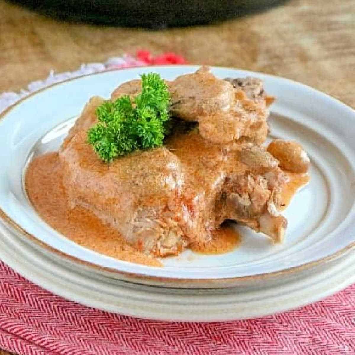 Pressure Cooker Pork Chops, plus Gravy