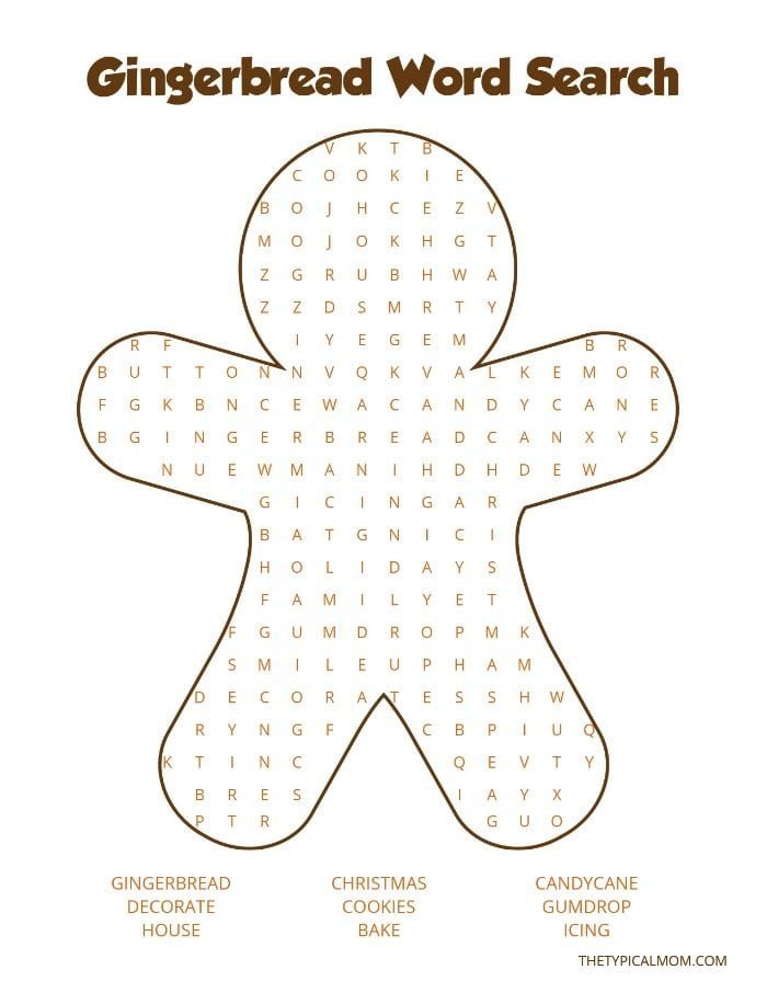christmas word search