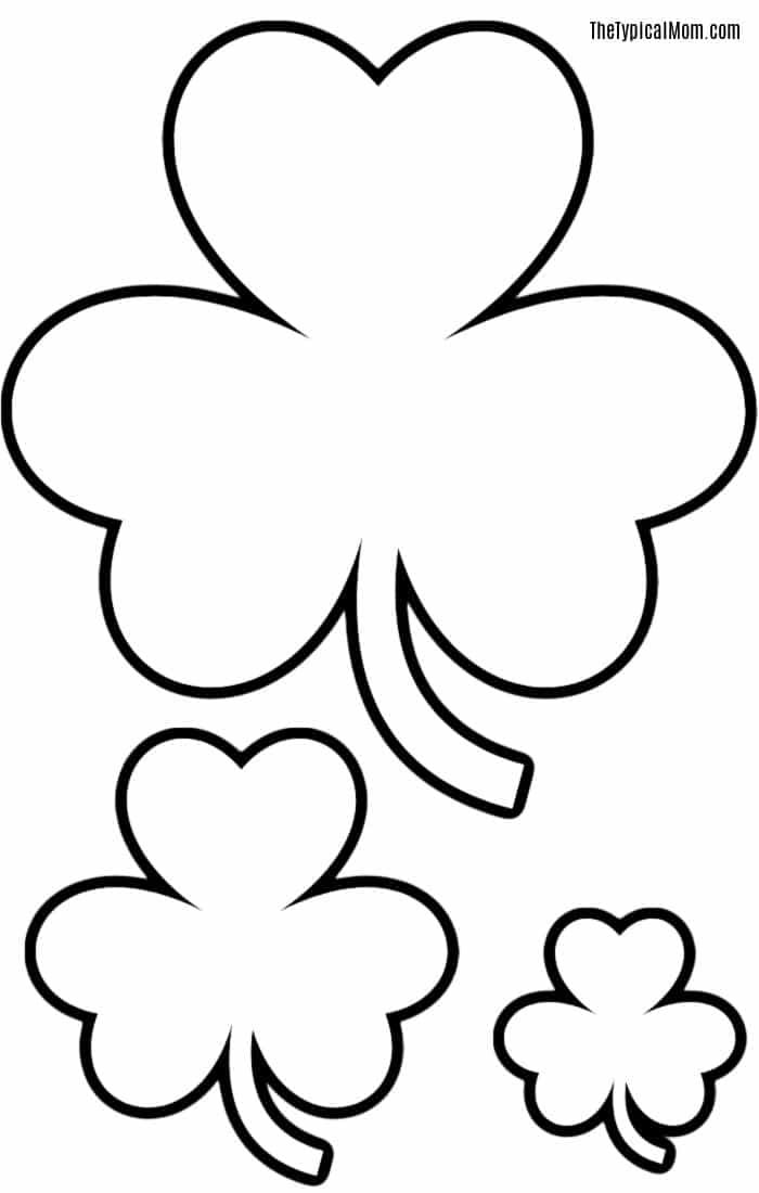 shamrock printable