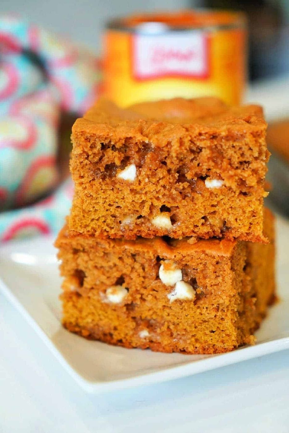 Pumpkin Blondies