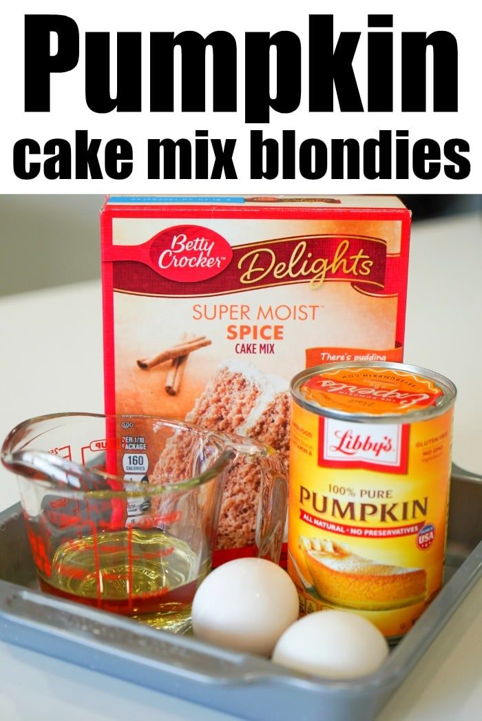 easy pumpkin dessert