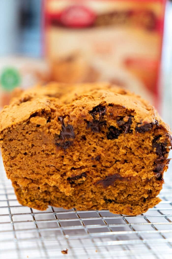 Cake Mix Pumpkin Bread