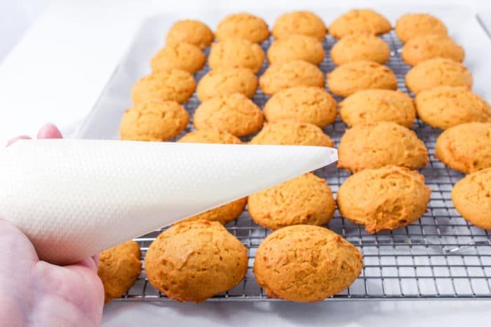 Iced Pumpkin Cookies