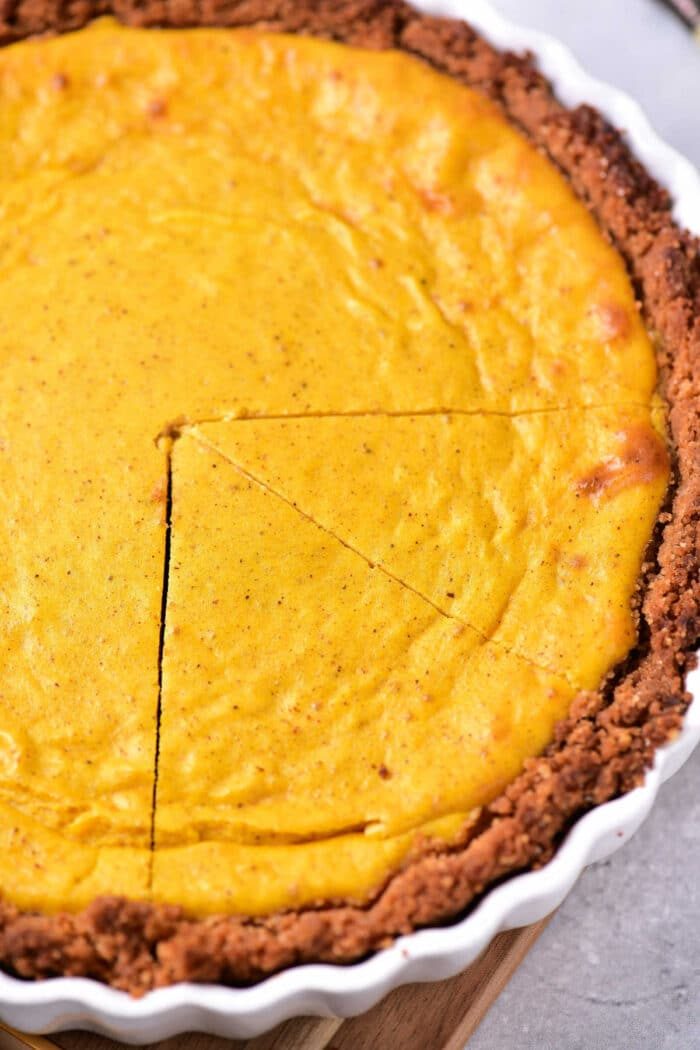 Pumpkin Custard Pie
