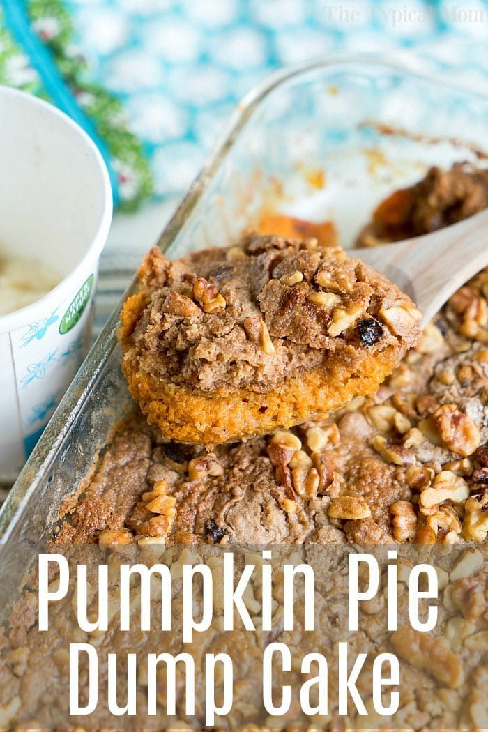 Pumpkin Pie Dump Cake 2