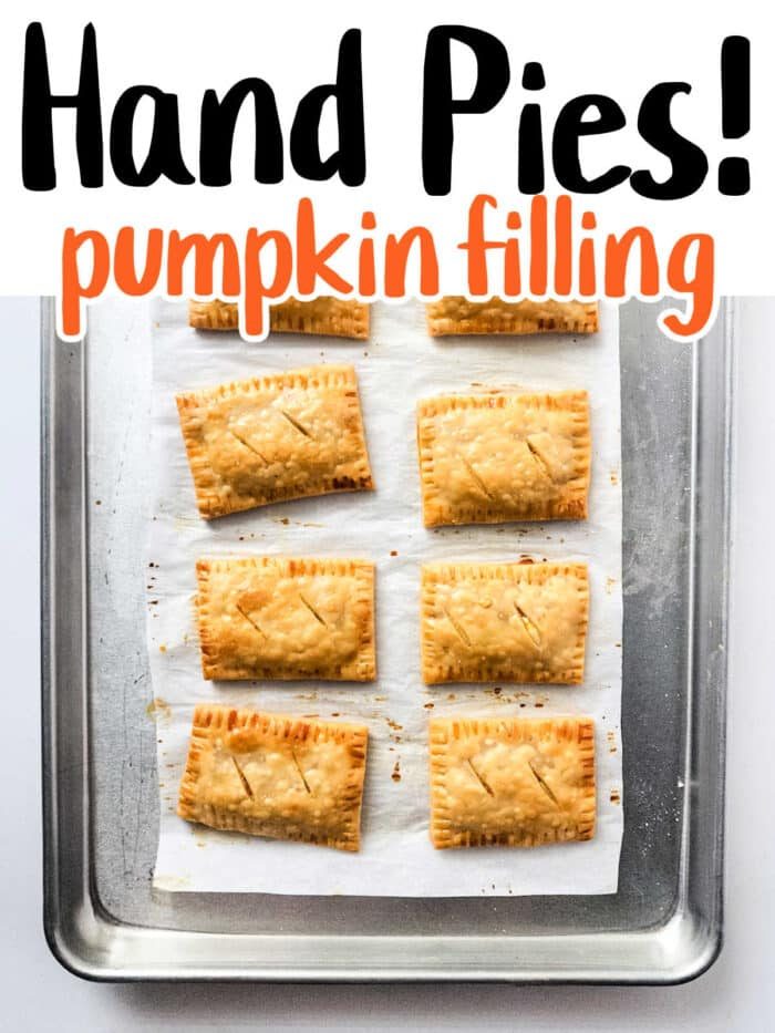 Mini Pumpkin Hand Pies