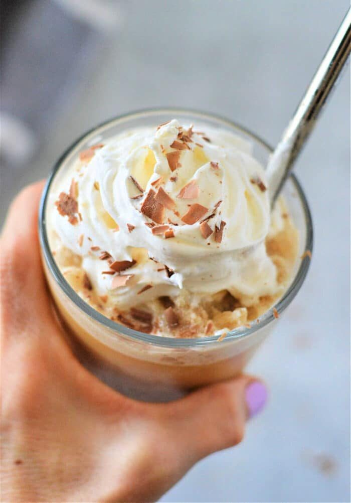 Homemade Pumpkin Spice Frappuccino
