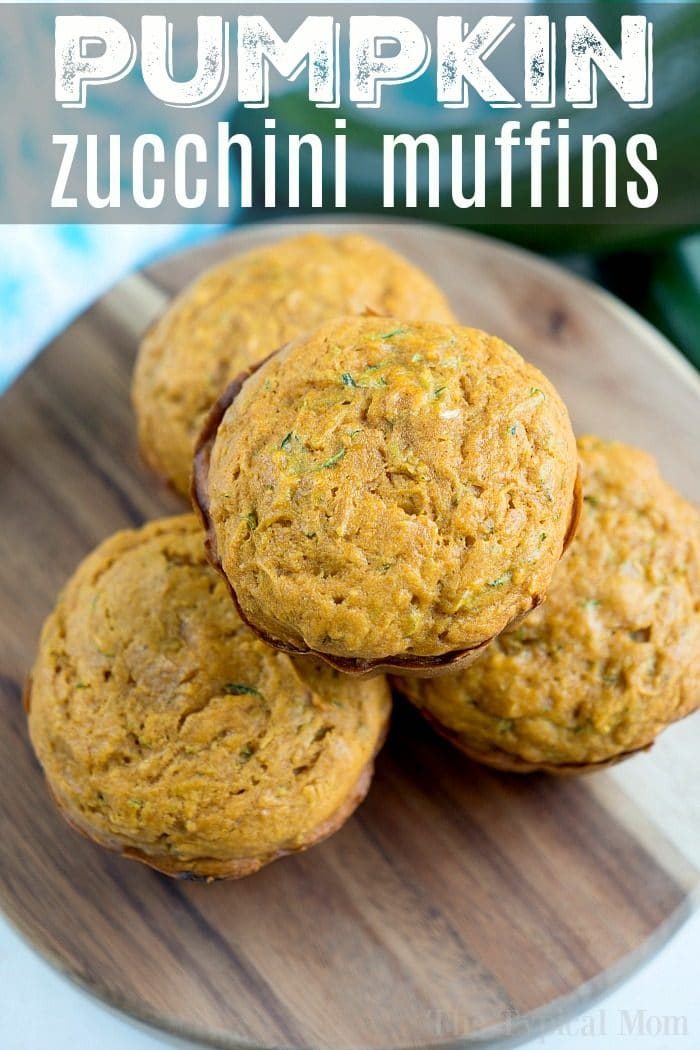 Pumpkin Zucchini Muffins 2