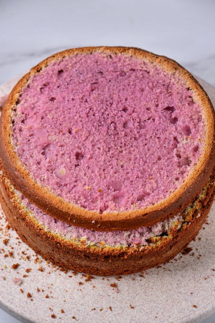 Pink and Purple Cake