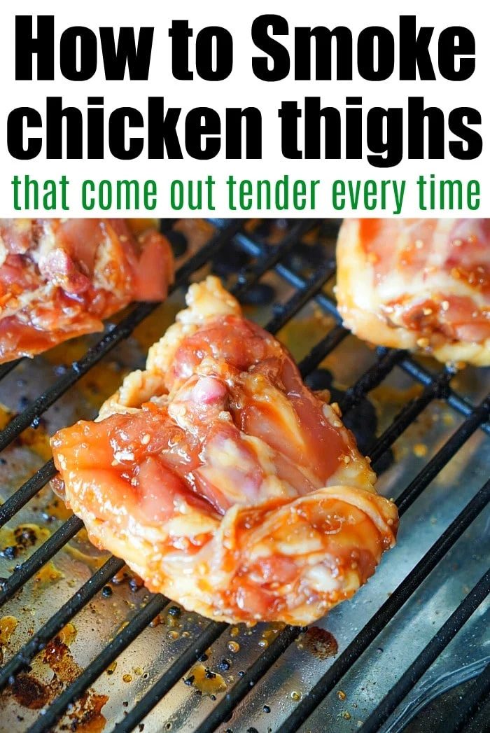 smoked chicken thighs