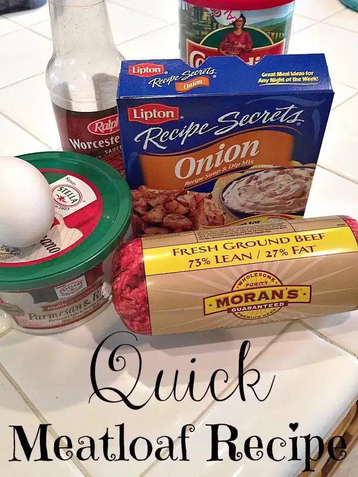 Quick Meatloaf Recipe