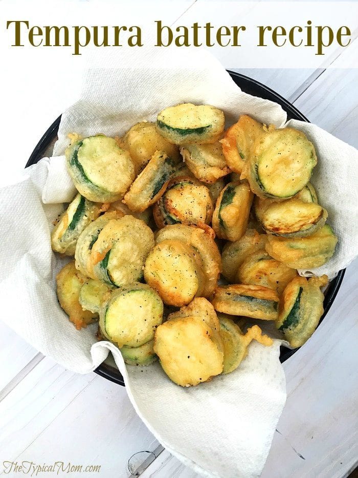 tempura zucchini