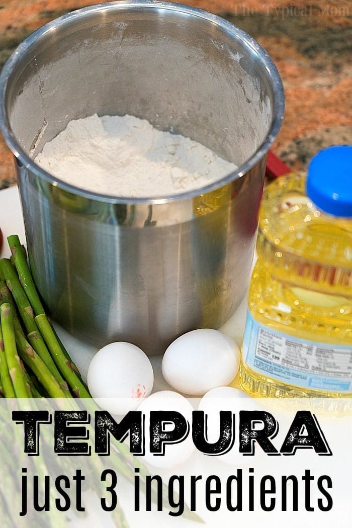 recipe for tempura batter