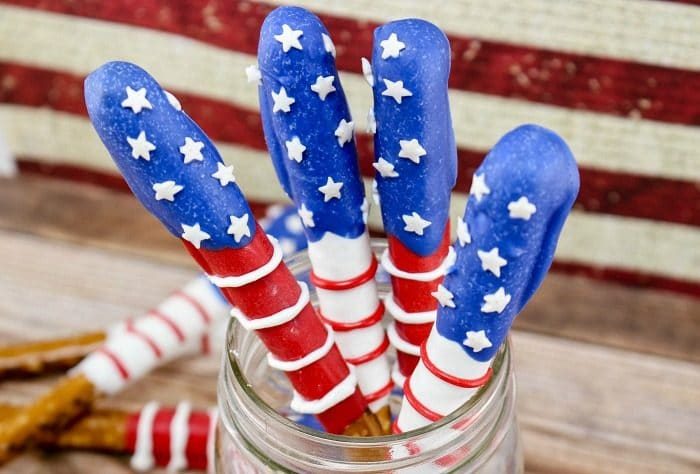 flag pretzels