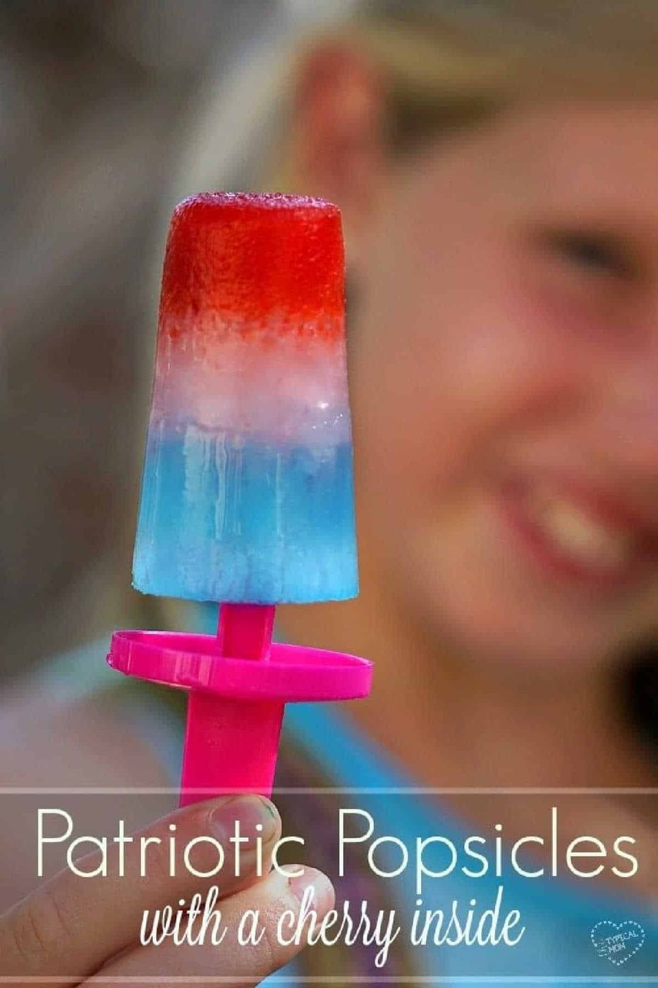 Red White and Blue Popsicles