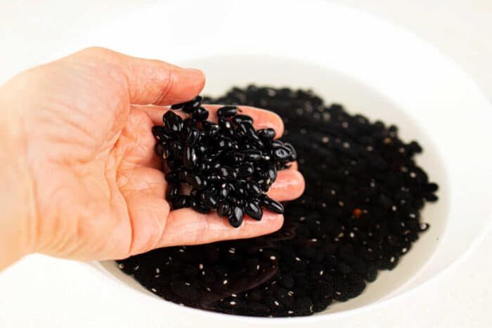 dried black beans