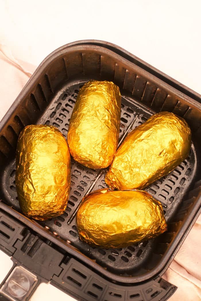 Reheat Baked Potato in Air Fryer